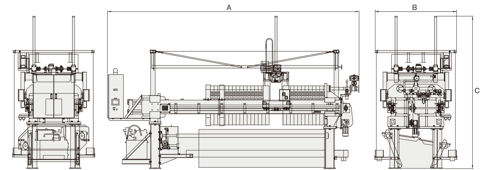 Dimension of AUTOPAC-PRO-8 Type